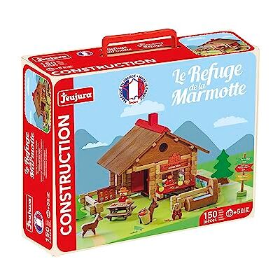 Jeujura Il Rifugio della Marmotta 150 pezzi Giochi di Costruzione nella sua Valigia di Cartone A partire dai 5 Anni Agilità Creatività Manipolazione Catalogo fornito Jeujura Il Rifugio della Marmotta 150 pezzi Giochi di Costruzione nella sua Valigia di Cartone A partire dai 5 Anni Agilità Creatività Manipolazione Catalogo fornito