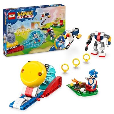 Lego Sonic the Hedgehog: Sonic’s Campfire Clash Set, Collectible Building Toy with 4 Characters, Gold Rings and a Chaos Emerald, Gifts for Gamers, Boys & Girls aged 7 Plus Lego Sonic the Hedgehog: Sonic’s Campfire Clash Set, Collectible Building Toy with 4 Characters, Gold Rings and a Chaos Emerald, Gifts for Gamers, Boys & Girls aged 7 Plus