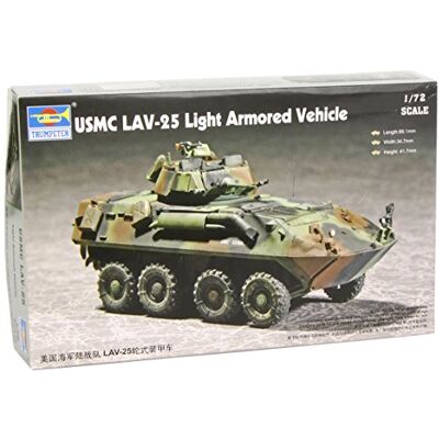 FALLER Trumpeter 1:72 USMC LAV-25 (8x8) Light Armoured Vehicle (TRU07268) FALLER Trumpeter 1:72 USMC LAV-25 (8x8) Light Armoured Vehicle (TRU07268)
