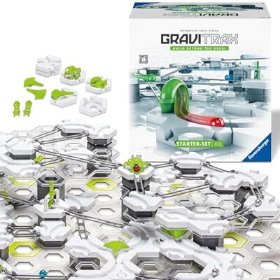 Ravensburger Gravitrax Starter Set XXL Pista Biglie Con 242 Pezzi Rompicapo Bambini Con Le Biglie Giochi Bambino 8 Anni Maschio Giochi Per Bambini Compatibili Con Tutti I Gravitrax Ravensburger Gravitrax Starter Set XXL Pista Biglie Con 242 Pezzi Rompicapo Bambini Con Le Biglie Giochi Bambino 8 Anni Maschio Giochi Per Bambini Compatibili Con Tutti I Gravitrax