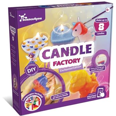 Science4You Kit per la Creazione di Candele Aromatiche per Bambini di 6 7 + 8 Anni Crea le tue 8 Candeles profumate con questo Kit Artigianale, Regalo Educativo per Ragazze e Ragazzi di Età 6 7 8+ Science4You Kit per la Creazione di Candele Aromatiche per Bambini di 6 7 + 8 Anni Crea le tue 8 Candeles profumate con questo Kit Artigianale, Regalo Educativo per Ragazze e Ragazzi di Età 6 7 8+