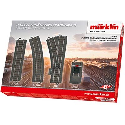 Binario Märklin H0 C con Ballast - 24900 Binario Märklin H0 C con Ballast - 24900