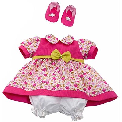 ROSATOYS Vestito per Bambola Bambina 38-42 in Borsa, Modelli Assortiti, Colore 0, ROSATOYS Vestito per Bambola Bambina 38-42 in Borsa, Modelli Assortiti, Colore 0,