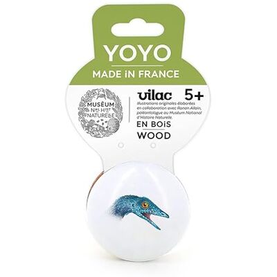 Vilac Yoyo Archaeopteryx Museum Giocattolo divertente per grandi o piccoli Made in France Collaborazione con paleontologo Ronan Allain Giocattolo in legno senza tempo da 5 anni Vilac Yoyo Archaeopteryx Museum Giocattolo divertente per grandi o piccoli Made in France Collaborazione con paleontologo Ronan Allain Giocattolo in legno senza tempo da 5 anni
