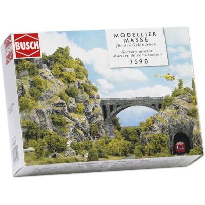 Busch Ambiente Model Railway Mortaio Costruzione Rocks Busch Ambiente Model Railway Mortaio Costruzione Rocks