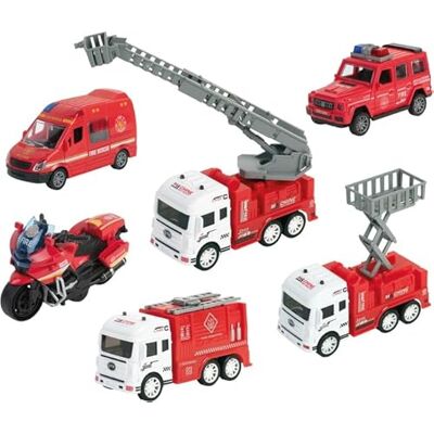 WDK Partner 6 VEHI Pompieri 12 cm FR WDK Partner 6 VEHI Pompieri 12 cm FR