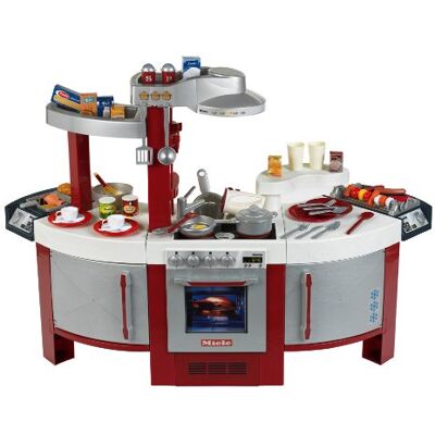 Theo Klein Cucina Miele n. 1, Cucina per Bambini accessibile su Entrambi i Lati, Piastra di Cottura con Suono e Diversi Accessori, 137 x 55 x 95 cm, Giocattolo per Bambini a Partire dai 3 Anni Theo Klein Cucina Miele n. 1, Cucina per Bambini accessibile su Entrambi i Lati, Piastra di Cottura con Suono e Diversi Accessori, 137 x 55 x 95 cm, Giocattolo per Bambini a Partire dai 3 Anni