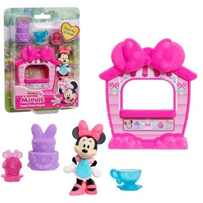 Just Play Mini set da gioco con accessori di Minni Disney Junior, 4 pezzi, giochi di finzione, giocattoli per bambini dai 3 anni Just Play Mini set da gioco con accessori di Minni Disney Junior, 4 pezzi, giochi di finzione, giocattoli per bambini dai 3 anni