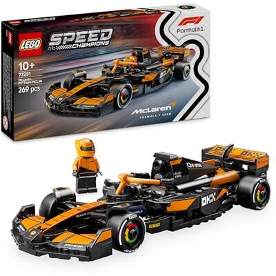 Lego Speed Champions Auto da Corsa McLaren F1 Team MCL38 Macchina Giocattolo da Collezione con Minifigure del Pilota, Modello per Bambini e Bambine da 10 Anni o per Adulti Fan della Formula 1 Lego Speed Champions Auto da Corsa McLaren F1 Team MCL38 Macchina Giocattolo da Collezione con Minifigure del Pilota, Modello per Bambini e Bambine da 10 Anni o per Adulti Fan della Formula 1