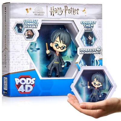 WOW! PODS Harry Potter 4D Personaggio unico collegabile da collezione Bobble-head che esplode dal loro mondo nel tuo Espositore da parete o scaffale Giocattoli e regali di Harry Potter Serie 1 WOW! PODS Harry Potter 4D Personaggio unico collegabile da collezione Bobble-head che esplode dal loro mondo nel tuo Espositore da parete o scaffale Giocattoli e regali di Harry Potter Serie 1