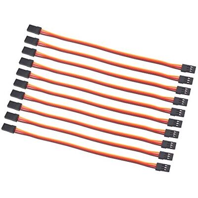 OliRC 10pcs maschio a maschio servo estensione condurre filo 22awg 60cores cavo 15cm per Aereo RC(C61-10) OliRC 10pcs maschio a maschio servo estensione condurre filo 22awg 60cores cavo 15cm per Aereo RC(C61-10)