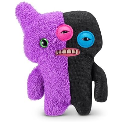 Fuggler Misfit Monsters Serie 1 da 23 cm di ZURU, peluche Funny Ugly Monster (Reekalien Purple & Black) Fuggler Misfit Monsters Serie 1 da 23 cm di ZURU, peluche Funny Ugly Monster (Reekalien Purple & Black)