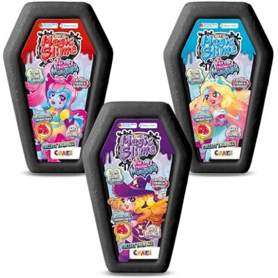 CRAZE MAGIC SLIME Glam Monstars 3 Pezzi – Kit Slime per Bambini con 6 Toppings e 3 Personaggi Vivi, Sally e Brianna – Slime Fluffy Creativo e Laboratorio Divertente, Ottima Idea Regalo CRAZE MAGIC SLIME Glam Monstars 3 Pezzi – Kit Slime per Bambini con 6 Toppings e 3 Personaggi Vivi, Sally e Brianna – Slime Fluffy Creativo e Laboratorio Divertente, Ottima Idea Regalo