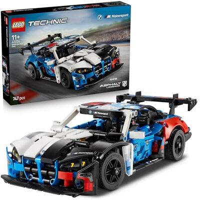 Lego Technic Auto da Corsa BMW M4 GT3 EVO Giocattolo Kit di Modellismo con Macchina con Motore V6, Sterzo e Porte Apribili Regalo da Gamer per Ragazzi da 11 Anni Appassionati di Motorsport Lego Technic Auto da Corsa BMW M4 GT3 EVO Giocattolo Kit di Modellismo con Macchina con Motore V6, Sterzo e Porte Apribili Regalo da Gamer per Ragazzi da 11 Anni Appassionati di Motorsport