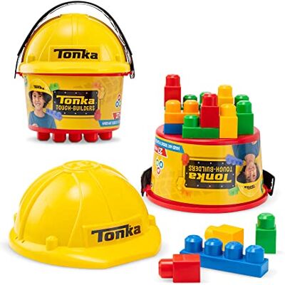 Tonka Basic Fun Playset cappello rigido e secchiello Tough Builders (scatola chiusa FFP) Tonka Basic Fun Playset cappello rigido e secchiello Tough Builders (scatola chiusa FFP)