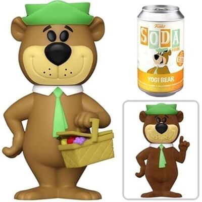 Funko Vinyl SODA: Hanna Barbera Yogi Bear, Action Vinyl Figure da collezione Funko Vinyl SODA: Hanna Barbera Yogi Bear, Action Vinyl Figure da collezione