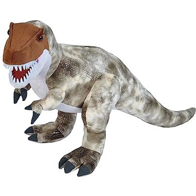 WILD REPUBLIC Dinosaur T-Rex, Dinosauro Di Peluche, Pupazzo Dinosauro, Peluche Per Regalo Di Compleanno, Imbottitura Realizzata Partendo Da Bottiglie Riciclate, 63 cm WILD REPUBLIC Dinosaur T-Rex, Dinosauro Di Peluche, Pupazzo Dinosauro, Peluche Per Regalo Di Compleanno, Imbottitura Realizzata Partendo Da Bottiglie Riciclate, 63 cm