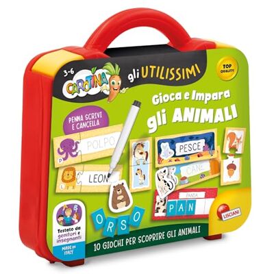 Liscianigiochi CAROTINA Gli UTILISSIMI Valigetta Gioca E IMPARA Animali Liscianigiochi CAROTINA Gli UTILISSIMI Valigetta Gioca E IMPARA Animali