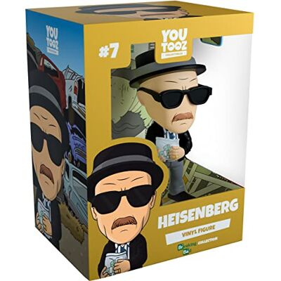 YouTooz You Tooz Heisenberg Figura in vinile da 12,2 cm, dettagliata Heisenberg, Walter White, da collezione Breaking Bad Collection YouTooz You Tooz Heisenberg Figura in vinile da 12,2 cm, dettagliata Heisenberg, Walter White, da collezione Breaking Bad Collection