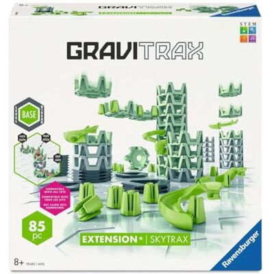 Ravensburger Ravensbuger GraviTrax Extension Skytrax Estensione GraviTrax per le tue spettacolari piste da baseball giochi da corsa e da costruzione in marmo da 8 anni Ravensburger Ravensbuger GraviTrax Extension Skytrax Estensione GraviTrax per le tue spettacolari piste da baseball giochi da corsa e da costruzione in marmo da 8 anni