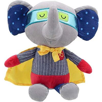 The Puppet Company Wilberry Elefante Super Eroe Peluche The Puppet Company Wilberry Elefante Super Eroe Peluche