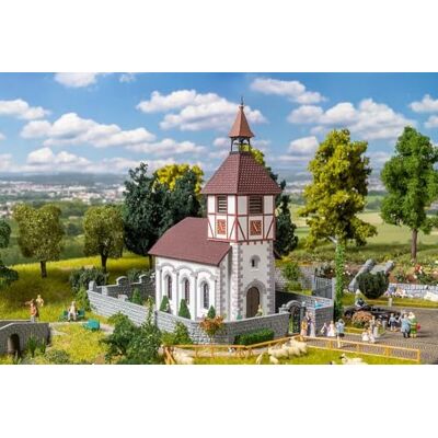FALLER Chiesa del villaggio con Kirchhof, scartamento H0 FALLER Chiesa del villaggio con Kirchhof, scartamento H0