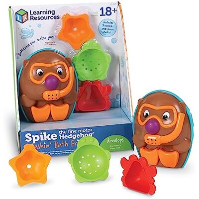 Learning Resources Amici del Bagnetto di Spike Il Riccio della Motricità Fine, 4 Pezzi, dai 2 Anni, Giocattoli per l’apprendimento, Giocattoli per i più Piccoli, Bagnetto per i Primi Anni Learning Resources Amici del Bagnetto di Spike Il Riccio della Motricità Fine, 4 Pezzi, dai 2 Anni, Giocattoli per l’apprendimento, Giocattoli per i più Piccoli, Bagnetto per i Primi Anni