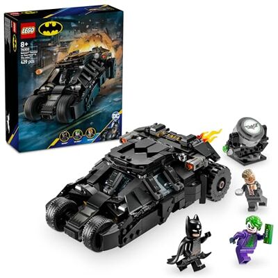Lego DC Tumbler di Batman Contro Two-Face e The Joker Macchina Batmobile Giocattolo da Costruire con 3 Minifigure, Giochi da Supereroi per Bambini e Bambine da 8 Anni in su, Idea Regalo Lego DC Tumbler di Batman Contro Two-Face e The Joker Macchina Batmobile Giocattolo da Costruire con 3 Minifigure, Giochi da Supereroi per Bambini e Bambine da 8 Anni in su, Idea Regalo