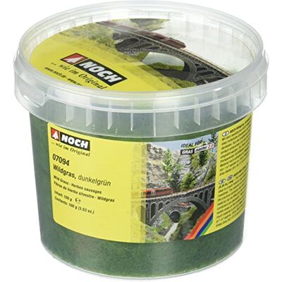 NOCH 0 Model Railway Terreno Wild Grass Verde Scuro NOCH 0 Model Railway Terreno Wild Grass Verde Scuro