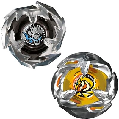 Beyblade Hasbro X, Set Dual Pack, Gale Wyvern 3-60T e Sword Dran 3-80B Beyblade Hasbro X, Set Dual Pack, Gale Wyvern 3-60T e Sword Dran 3-80B