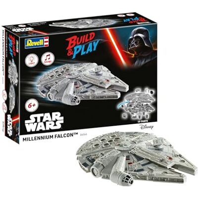 Revell Modellbau Millennium Falcon (Luce/Suono): Costruisci e Gioca Revell Modellbau Millennium Falcon (Luce/Suono): Costruisci e Gioca