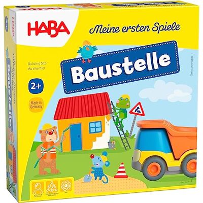 HABA I miei primi giochi – Sito: Gioco di assegnazione e memo con veicolo Kullerbü e storia delle lezioni, Storie di costruzione per bambini dai 2 anni – 1001 HABA I miei primi giochi – Sito: Gioco di assegnazione e memo con veicolo Kullerbü e storia delle lezioni, Storie di costruzione per bambini dai 2 anni – 1001