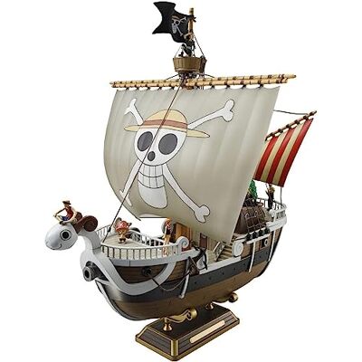 BANDAI SPIRITS One Piece Going Merry (28 cm di lunghezza), modello di plastica barca (nuova edizione) BANDAI SPIRITS One Piece Going Merry (28 cm di lunghezza), modello di plastica barca (nuova edizione)