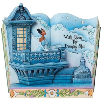 Enesco Figurina libro della principessa e il ranocchio Collezione Disney Traditions Enesco Figurina libro della principessa e il ranocchio Collezione Disney Traditions