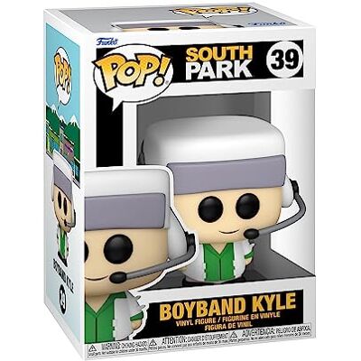 Funko Pop! TV: South Park Boyband Kyle Broflovski Figura in Vinile da Collezione Idea Regalo Merchandising Ufficiale Giocattoli per Bambini e Adulti TV Fans Funko Pop! TV: South Park Boyband Kyle Broflovski Figura in Vinile da Collezione Idea Regalo Merchandising Ufficiale Giocattoli per Bambini e Adulti TV Fans