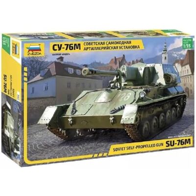 Zvezda 1/35 Soviet Self PROPELLED Gun SU-76 (8/23) * Zvezda 1/35 Soviet Self PROPELLED Gun SU-76 (8/23) *