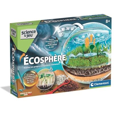 Clementoni Science & Game Ecosphere Biosfera Kit Terrario Piante per Bambini – Set per Esperimenti STEM – Scatola per esperimenti – A partire dagli 8 anni Clementoni Science & Game Ecosphere Biosfera Kit Terrario Piante per Bambini – Set per Esperimenti STEM – Scatola per esperimenti – A partire dagli 8 anni