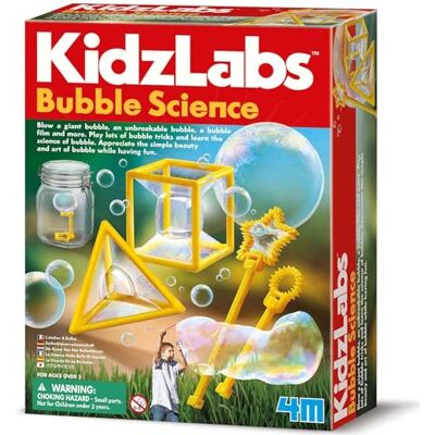 4M KidzLabs Arte delle Bolle di Sapone Kit Bolle di Sapone Scientifico Esperimenti Educativi e Divertenti con Forme Geometriche Gioco STEAM Creativo da 8 Anni 4M KidzLabs Arte delle Bolle di Sapone Kit Bolle di Sapone Scientifico Esperimenti Educativi e Divertenti con Forme Geometriche Gioco STEAM Creativo da 8 Anni