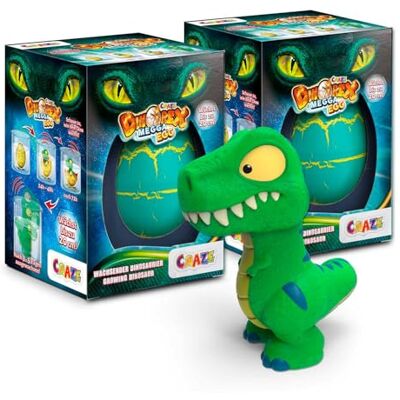 MEGGA EGG CRAZE MEGA EGG DINOREX, Confezione da 2 Dinosauro che si schiudono in acqua, uova dinosauro che cresce nell acqua diversi modelli, giochi bambini uovo da cova, uovo sorpresa. MEGGA EGG CRAZE MEGA EGG DINOREX, Confezione da 2 Dinosauro che si schiudono in acqua, uova dinosauro che cresce nell acqua diversi modelli, giochi bambini uovo da cova, uovo sorpresa.