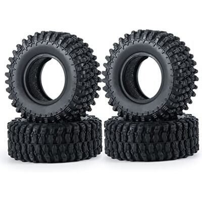Generic Pneumatico RC Wheel Tires da 1,0 pollici per tutti i veicoli 1/24 Axial SCX24 AXI00001 AXI00002 AXI90081 Deadbolt RC Crawler Truck Car (50 mm) Generic Pneumatico RC Wheel Tires da 1,0 pollici per tutti i veicoli 1/24 Axial SCX24 AXI00001 AXI00002 AXI90081 Deadbolt RC Crawler Truck Car (50 mm)