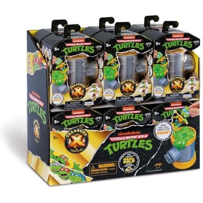 TREASURE X TX Sewer Tartarughe Ninja con figura casuale, Salva la tua figura TMNT dal mutante OOZE, 7 personaggi da collezionare con armi, Per bambini di 2 anni+, Famosa (T010000) TREASURE X TX Sewer Tartarughe Ninja con figura casuale, Salva la tua figura TMNT dal mutante OOZE, 7 personaggi da collezionare con armi, Per bambini di 2 anni+, Famosa (T010000)