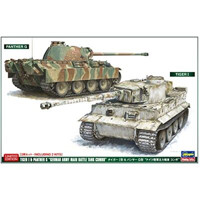 Hasegawa 1/72 Tiger I En Panther German Army 1944 (11/22) *has6 Hasegawa 1/72 Tiger I En Panther German Army 1944 (11/22) *has6