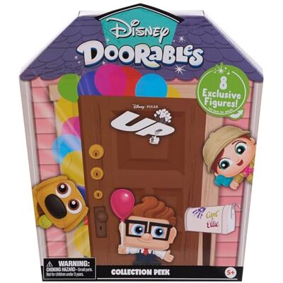 Just Play Pacchetto Disney Doorables NEW Up Collector, confezione a sorpresa con personaggi collezionabili, giocattoli per bambini dai 5 anni in su di Amazon Exclusive Just Play Pacchetto Disney Doorables NEW Up Collector, confezione a sorpresa con personaggi collezionabili, giocattoli per bambini dai 5 anni in su di Amazon Exclusive