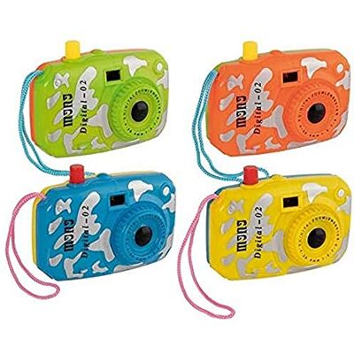 Goki Mini fotocamera con foto elettronica/comunicazione giovanile, colore (multicolore) () Goki Mini fotocamera con foto elettronica/comunicazione giovanile, colore (multicolore) ()