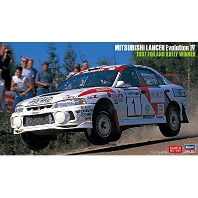 Hasegawa 1:24 Mitsubishi Lancer Evo-IV 1997 Finlandia Rally Vincitore Hasegawa 1:24 Mitsubishi Lancer Evo-IV 1997 Finlandia Rally Vincitore