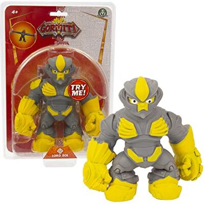 GORMITI Lord Sol, Personaggi Allungabili Fino a 3 Volte la Loro Dimensione, Alti 14 cm, Serie 3, per Bambini a Partire dai 4 Anni, , Giochi Preziosi, Multicolore GORMITI Lord Sol, Personaggi Allungabili Fino a 3 Volte la Loro Dimensione, Alti 14 cm, Serie 3, per Bambini a Partire dai 4 Anni, , Giochi Preziosi, Multicolore