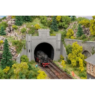FALLER 272589 N Portale tunnel, 2 binari, scartamento N FALLER 272589 N Portale tunnel, 2 binari, scartamento N