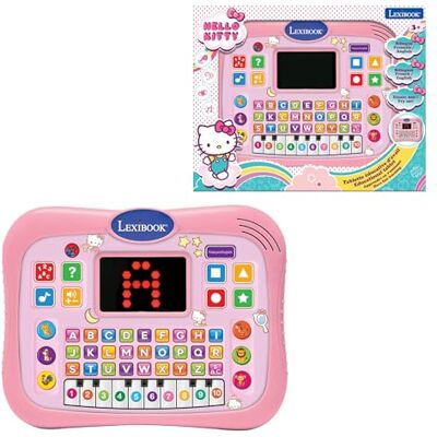 Lexibook , Hello Kitty Tablet educativo bilingue ABC Hello Kitty con tasti touch e display LED, inglese, francese, Lexibook , Hello Kitty Tablet educativo bilingue ABC Hello Kitty con tasti touch e display LED, inglese, francese,
