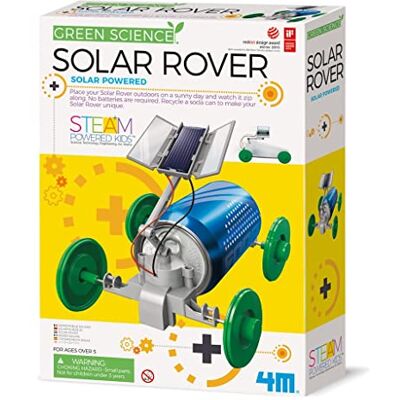 4M 00-003286 Rover a Energia Solare, Giocattolo Stem, Giochi Ecologici, Kit Scientifico Educativo, Riciclo e Riuso Ecologico 4M 00-003286 Rover a Energia Solare, Giocattolo Stem, Giochi Ecologici, Kit Scientifico Educativo, Riciclo e Riuso Ecologico