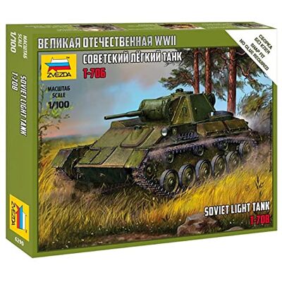 Zvezda 1/100 SOVIET TANK ?-70B (4/23) * Zvezda 1/100 SOVIET TANK ?-70B (4/23) *